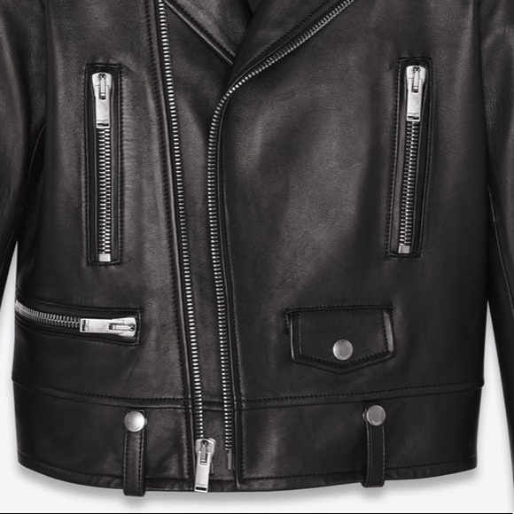 Saint Laurent Lambskin Leather Jacket - Picture 3 of 3
